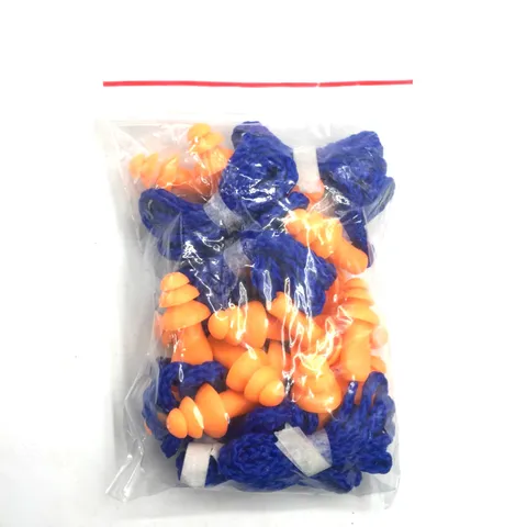 Silicone Corded Noise Cancelling Ear Plugs Ears Protector Reusable Hearing Protection Noise Reduction Earplugs Ear Muffs