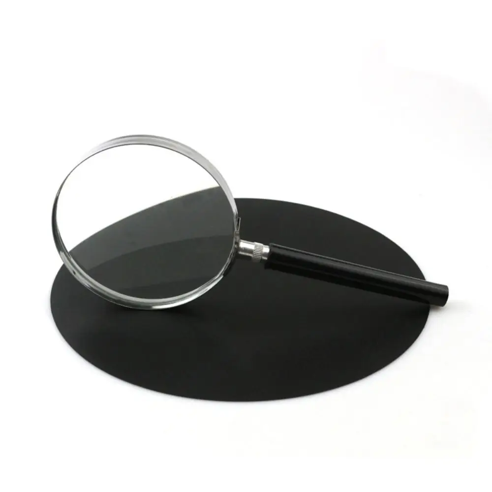 Description Picture 4 of item5X Reading Magnifiers Optical Glass Science Nature Exploration Handheld Magnifier Professional HD Reading Glasses