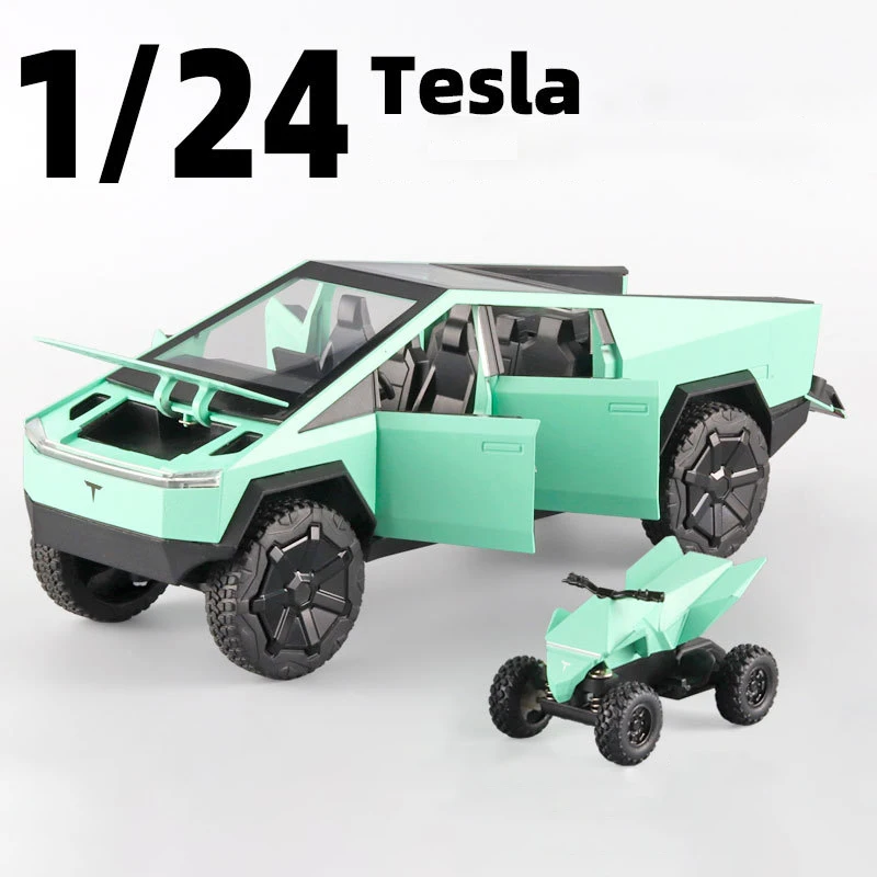 FUOPJH Modelauto Gegoten Voor Toyota Voor Tundra 1:32 Simulatie Kan De