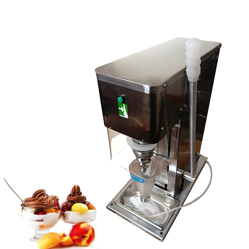 

Stainless Steel Yogurt Fruits Ice Cream Mixer Frozen Fruit Swirl Drill Ice Cream Blender Machine 110V 220V