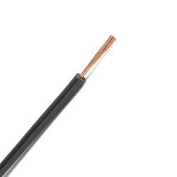 Premium Multi - Strand Soft PVC Copper Wire for Electrical Applications (Black)