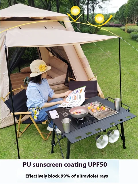 Large Inflatable Family Camping Tent 4