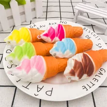 Ice Cream Squeeze Toys Squishy Squishi Stress Relief Funny Gadgets Squishies Stress Reliever Interesting Toys for Children