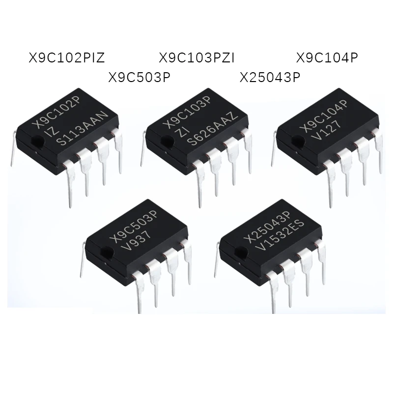 

1PCS X9C102PIZ X9C104P X9C103PZI X9C503P X25043P