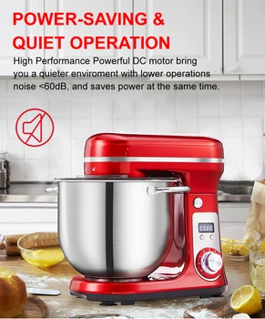 1200W 6-Speed Stand Mixer 12