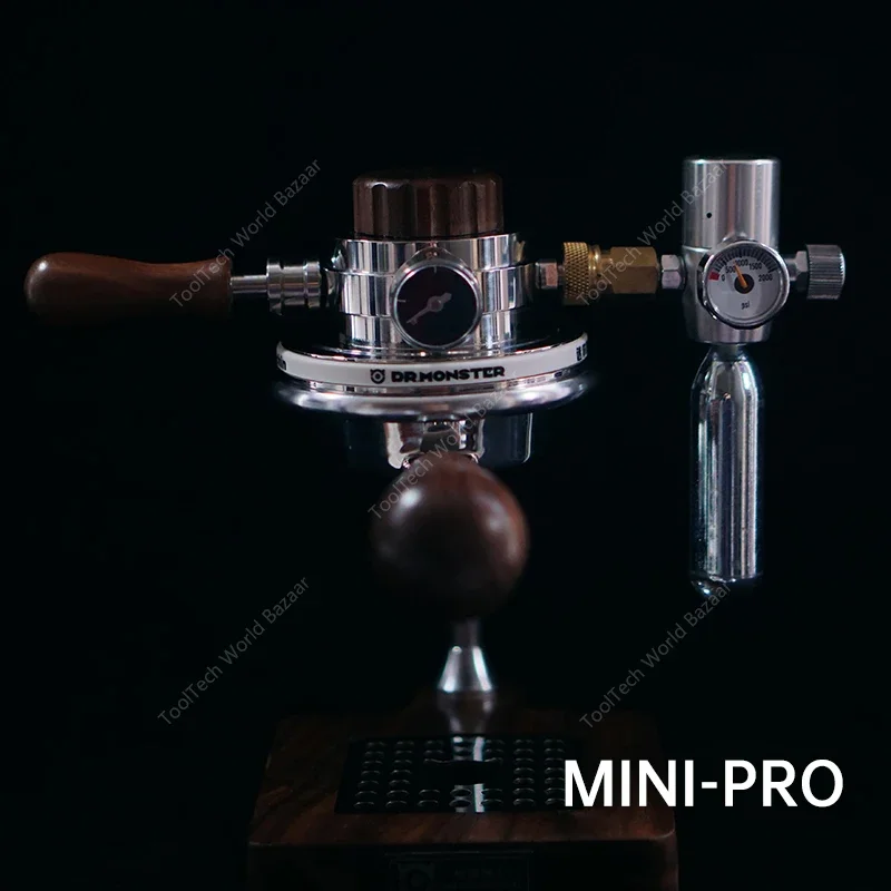 MINIPRO Pneumatic Coffee Maker Portable Manual Espresso Machine Small Compact Home Office Outdoor Use Americano Latte Cappuccino