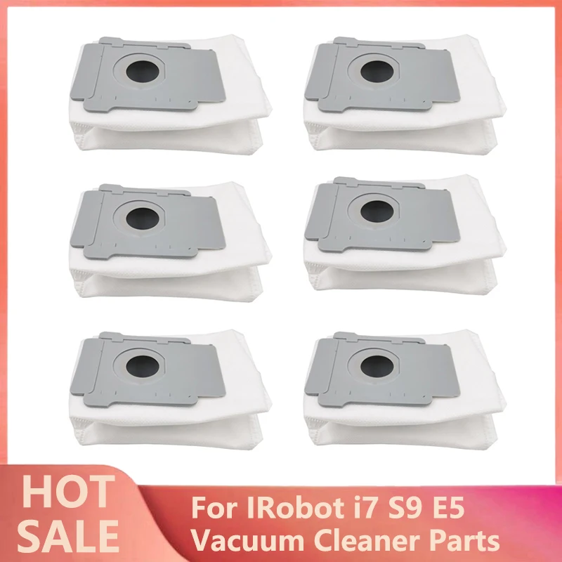 

Мешки для пыли подходят для робота-пылесоса Irobot i7 S9 E5 нетканые уборочные машины пылесборник мусорный контейнер запасные части