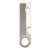 Stainless Steel Comb Portable Hair Comb Mini Comb Beard Comb Men's Beard Comb Styling Comb 1