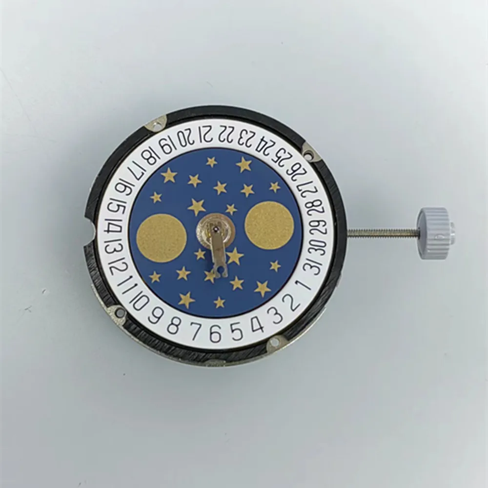 Moon Phase Ronda 706b Quartz Movement Zeppelin LZ 129 Hindenburg