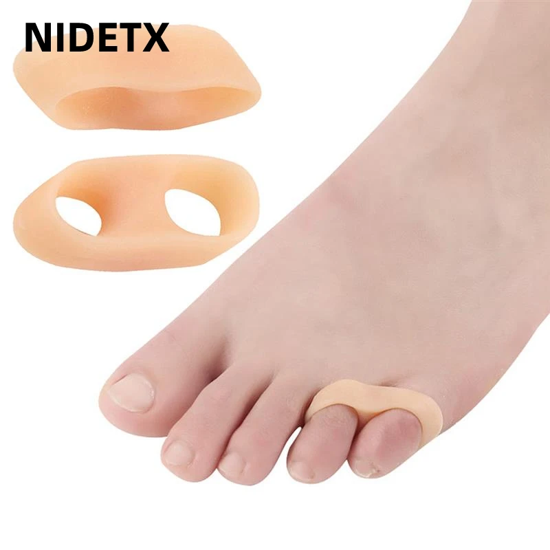 Separatore Dita Piede,3 Paia Distanziatore Dita Piedi Separa Dita Piedi Silicone Per Correggere La Sovrapposizione Delle Dita Dei Piedi, Riduzione Del Dolore E Dell'attrito Del Piede - Foto 8