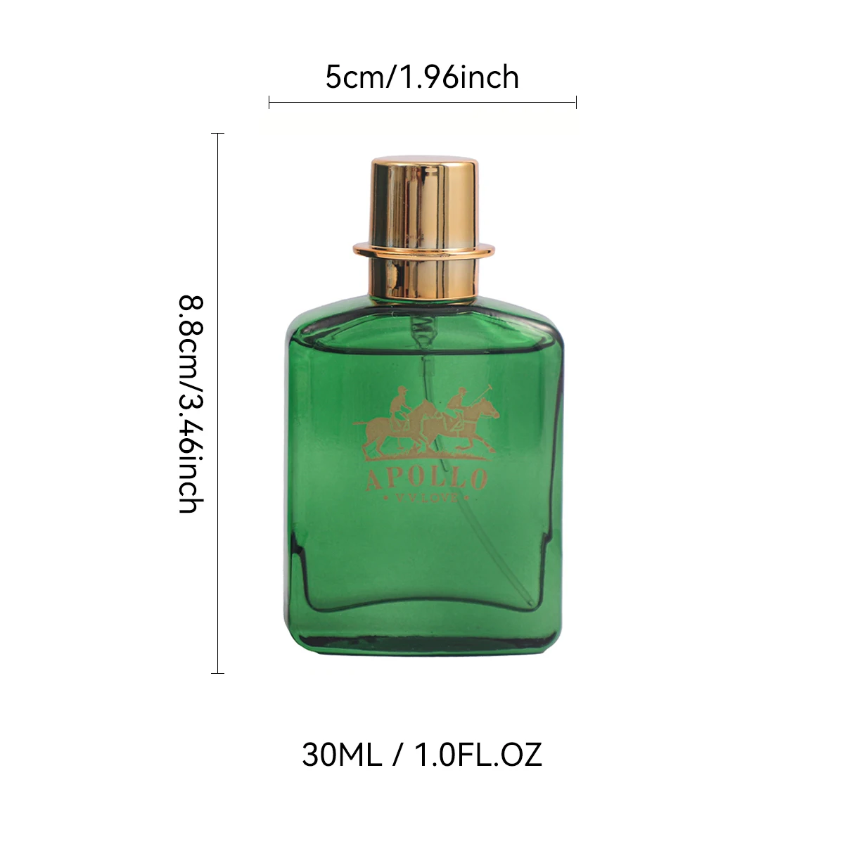 30ML Apollo Men's Perfume Bottle with Fine Mist Spray and Luxury Gift Box, Multiple Mat... - SKU PGBB1756 - UGI Packaging