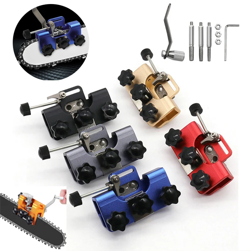 

Hand Crank Chain Sharpener Portable Chainsaw Chainsaw Sharpener Sanding Heads Grinder Sander Dremel Accessories Hand Tools