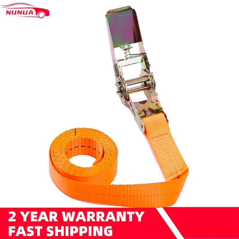 3/4/6M Porable Heavy Duty Tie Down Cargo Strap Luggage Lashing Strong Ratchet Strap Belt Metal Buckle cargo straps luggage strap cargo tie down strap tie down straps lashing strap