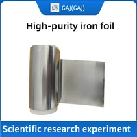 ฟอยล์เหล็กความบริสุทธิ์สูง FE 99.9% กว้าง 100 มม./200 มม.ยาว 1 ม.แผ่นเหล็ก 100x100 มม.ฟอยล์โลหะบริสุทธิ์สำหรับห้องปฏิบัติการอิเล็กทรอนิกส์ใช้ 1