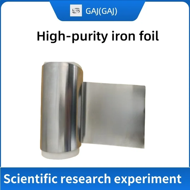 ฟอยล์เหล็กความบริสุทธิ์สูง FE 99.9% กว้าง 100 มม./200 มม.ยาว 1 ม.แผ่นเหล็ก 100x100 มม.ฟอยล์โลหะบริสุทธิ์สำหรับห้องปฏิบัติการอิเล็กทรอนิกส์ใช้ 1