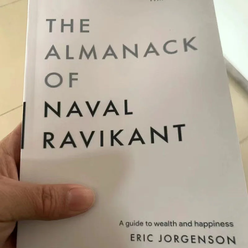 The Almanack of Naval Ravikant By Eric Jorgenson A Guide To Wealth and  Happiness Paperback English Book