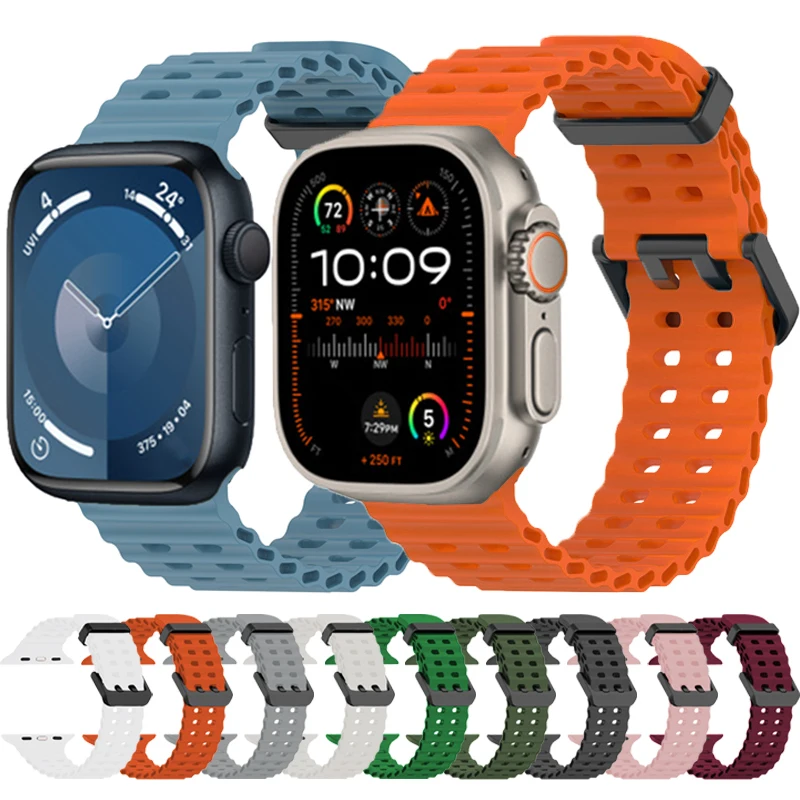 Silicone Sports Strap Bracelet