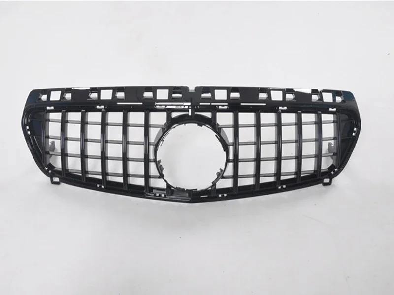 

GTR Style Car Front Bumper Grilles Hood Mesh for Mercedes Benz CLASS A W176 A180 A200 A250 2013-2015 Car Accessories