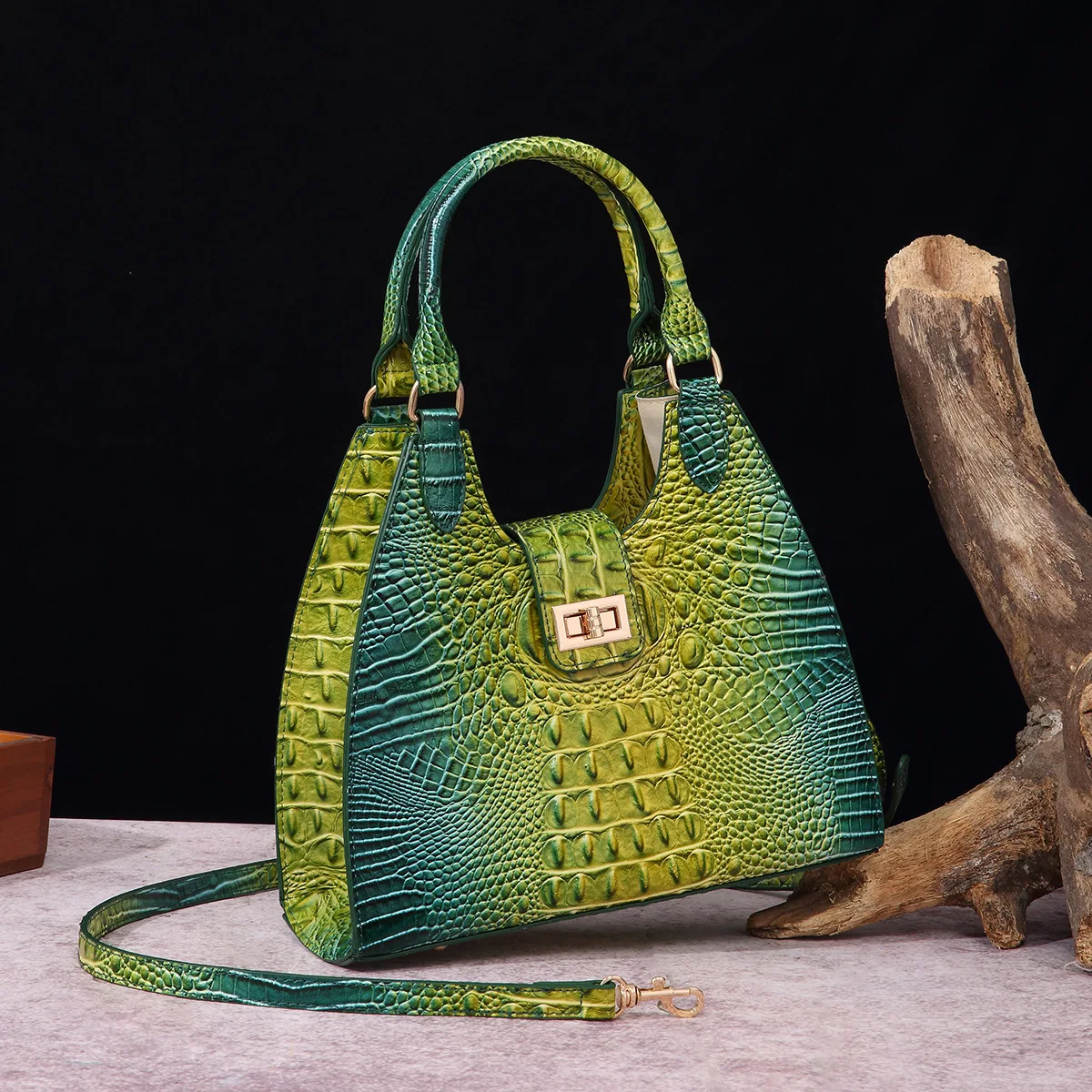 

Сумки из искусственной кожи с крокодиловым узором, женская сумка на плечо, модная женская сумка для подмышек, повседневная женская сумка-тоут в стиле ретро, 20 цветов