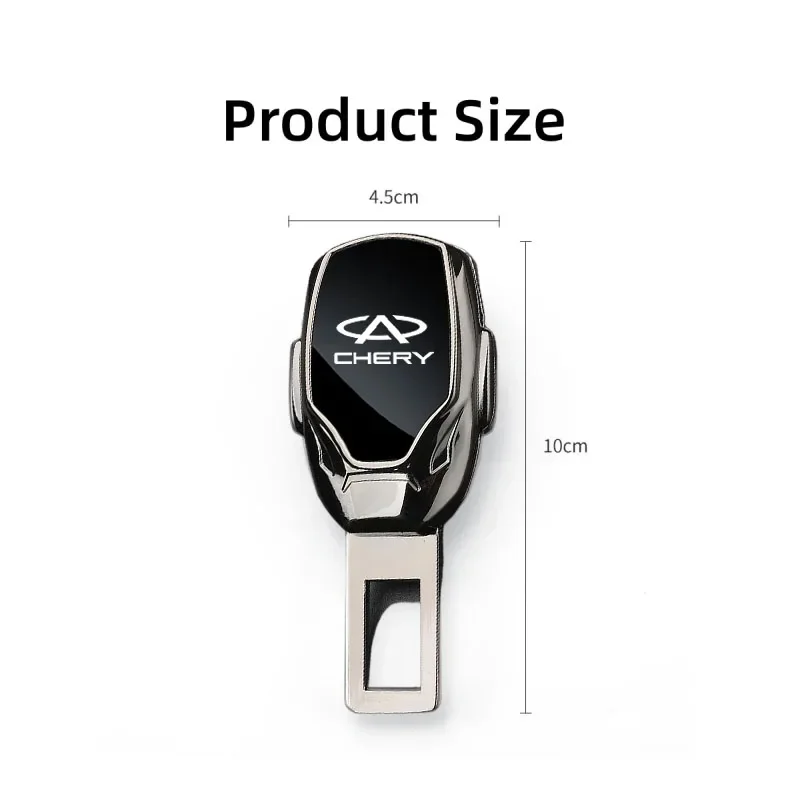Car Seat Belt Extension Plug Buckle Seatbelt Clip Adjustable Extender For Chery Tiggo 2 3 4 5 6 7 8 3X 5X Pro