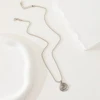 Y2K Style Stainless Swirl Necklace 3