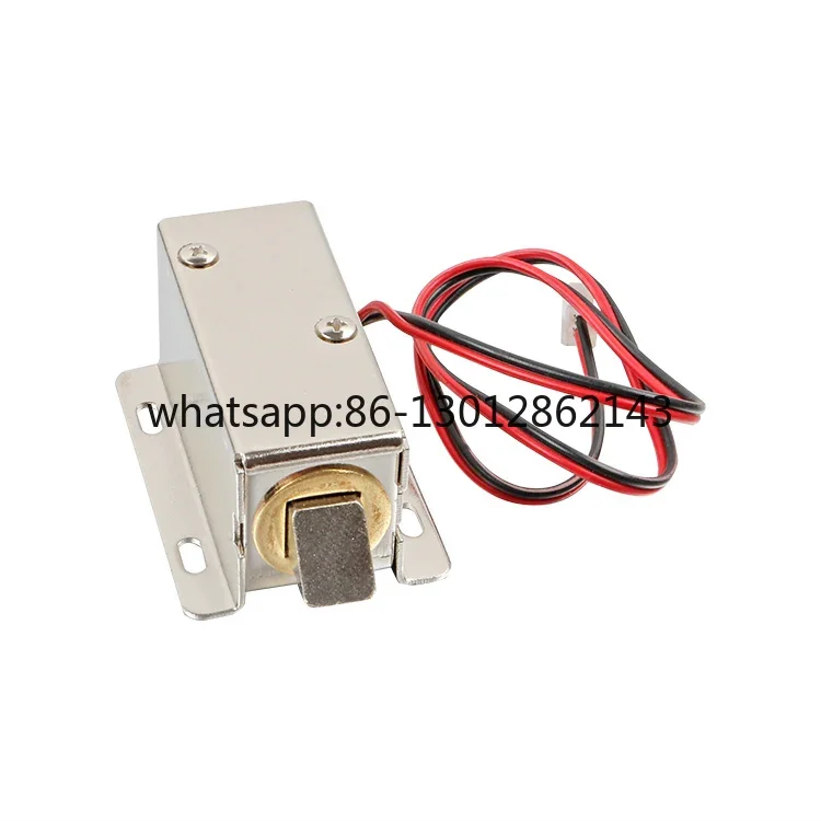 03 경사형 전자 자물쇠 DC12V 소형 24V 전자 제어 자물쇠