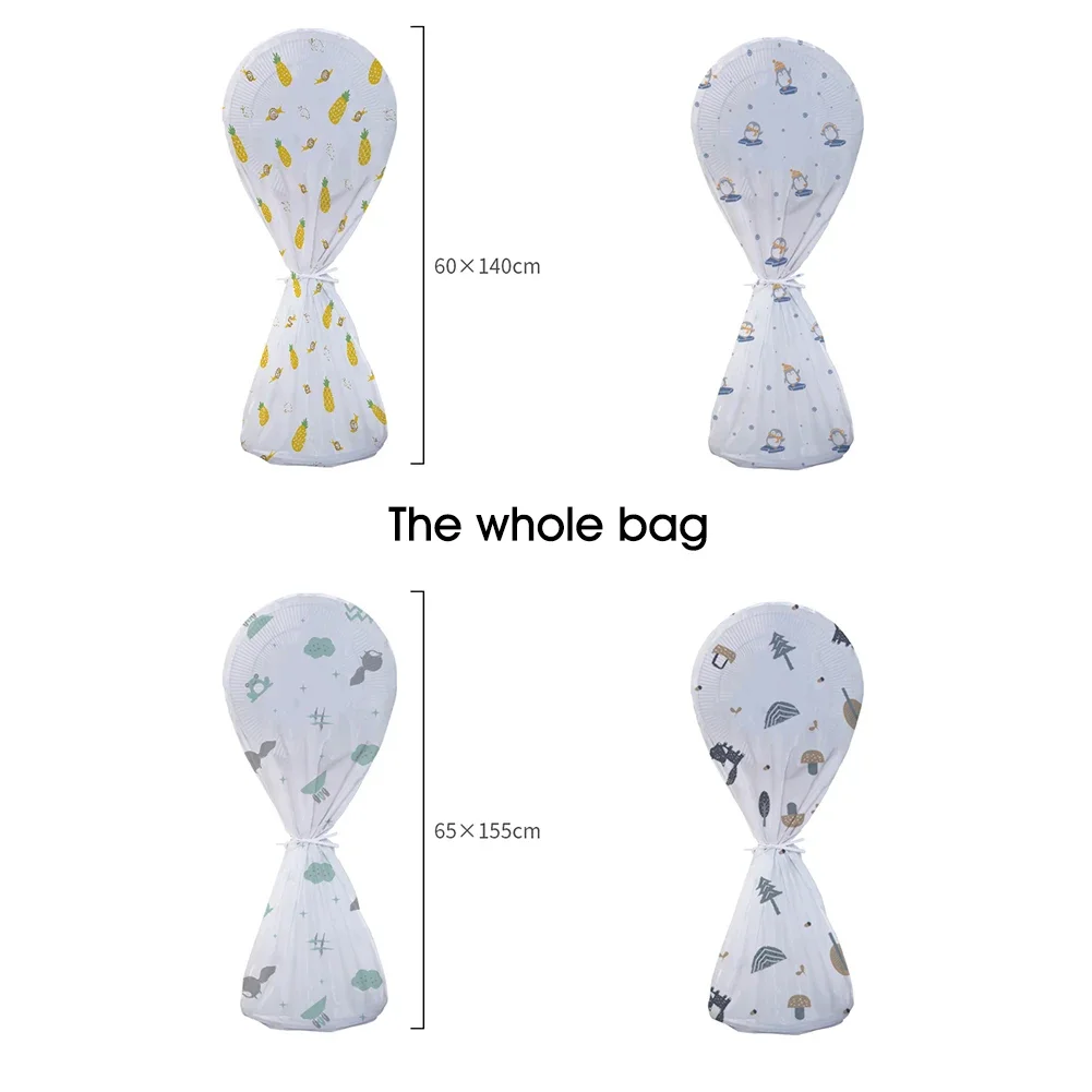 Thick Waterproof Electric Fan Cover Cartoon Style Floor-Standing Electric Fan Dust Cover Universal Protection Case Dust Cover Fan Cover