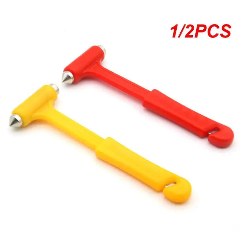 

1/2PCS Car Safety Hammer Seat Belt Cutter Tool Car Tools Emergency Car Glass Window Breaker Mini Hammer Car Life-Saving