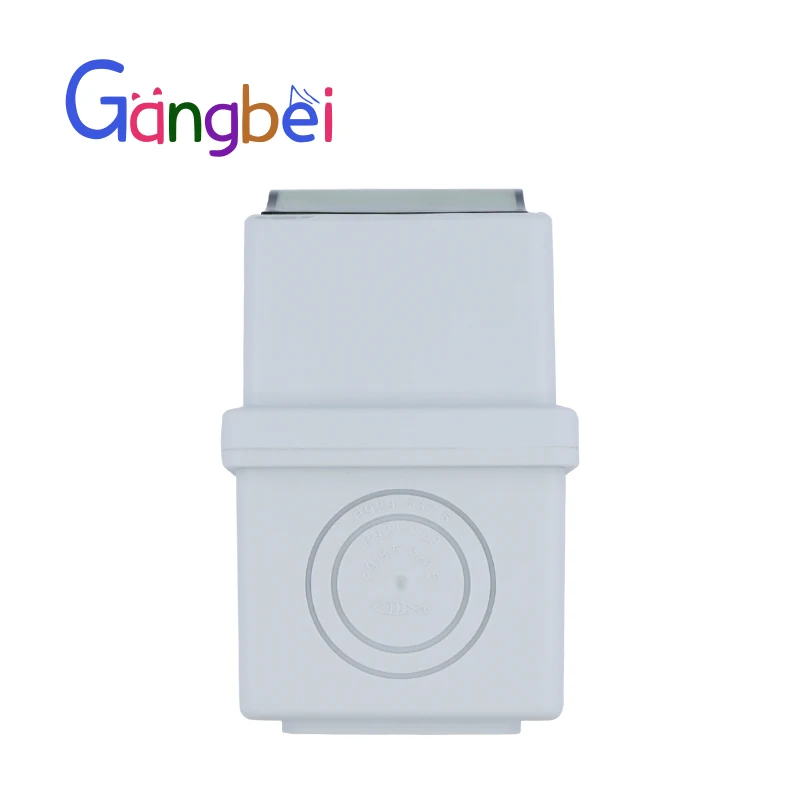 Electric Distribution Box Household Illumination Waterproof IP65 Transparent Cover Junction Wire Box For Bath