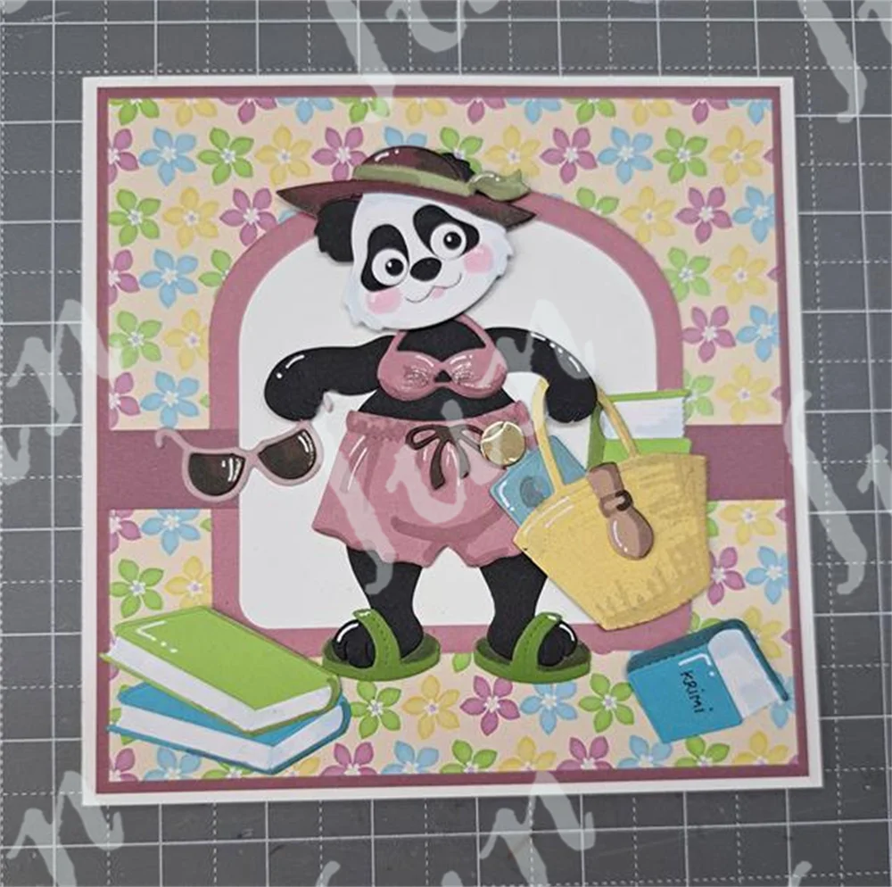 DIY Scrapbooking을위한 귀여운 배너 금속 절단 다이 부활절 달걀 공예 다이 컷 스텐실 사진 앨범 템플릿 수제 장식