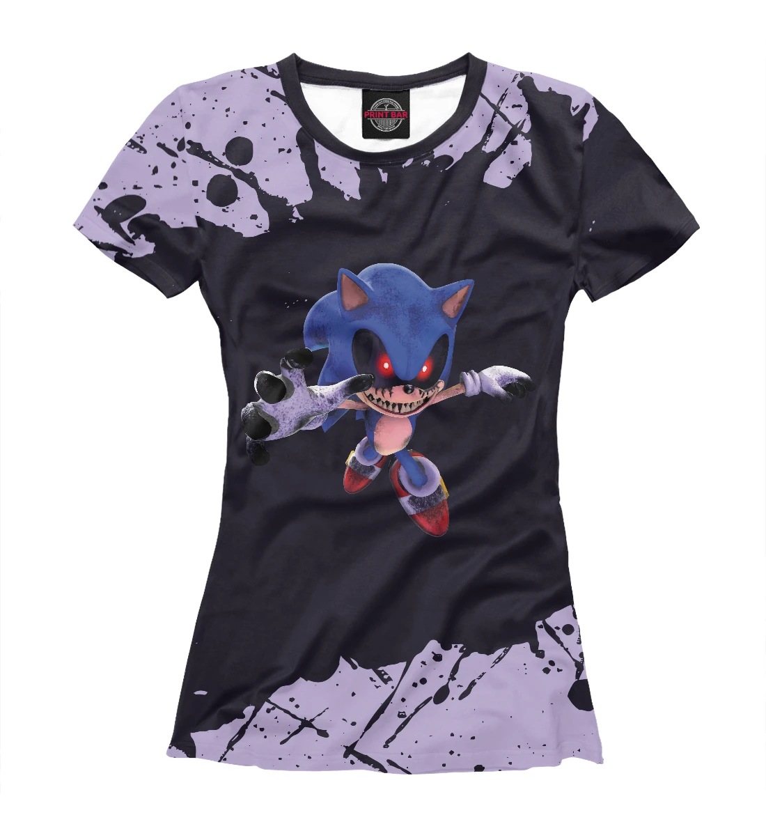 Camiseta Sonic.exe The Hedgehog Blusa Jogos Creepypasta