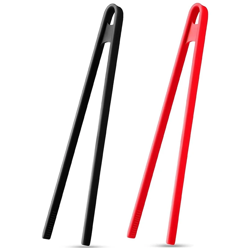 

2 шт., силиконовые щипцы для тостера, 11,8 дюйма