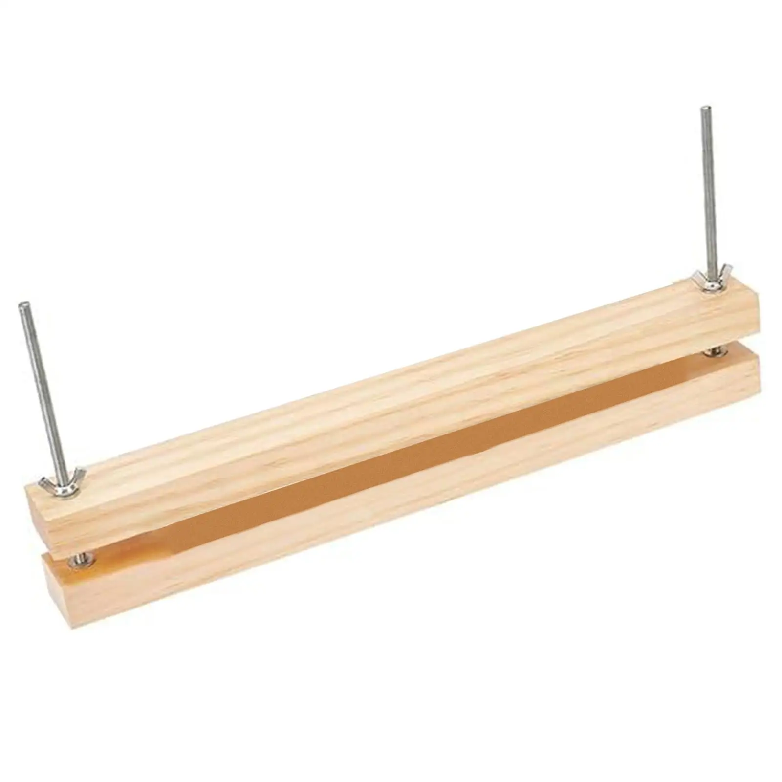 Flat Paper Press Machine Multifunctional Portable Binding Machines Wooden Bookbinding Press for School Home DIY Bookbinding