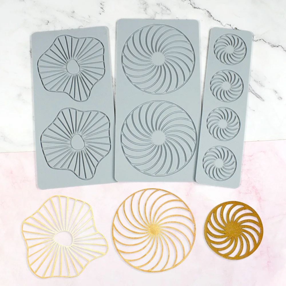 

Креативная кружевная подкладка в виде листьев лотоса, круга, силиконовая форма, кролик, шоколад, тонкое хрустящее украшение для торта, откидной сахарный десерт шеф-повара