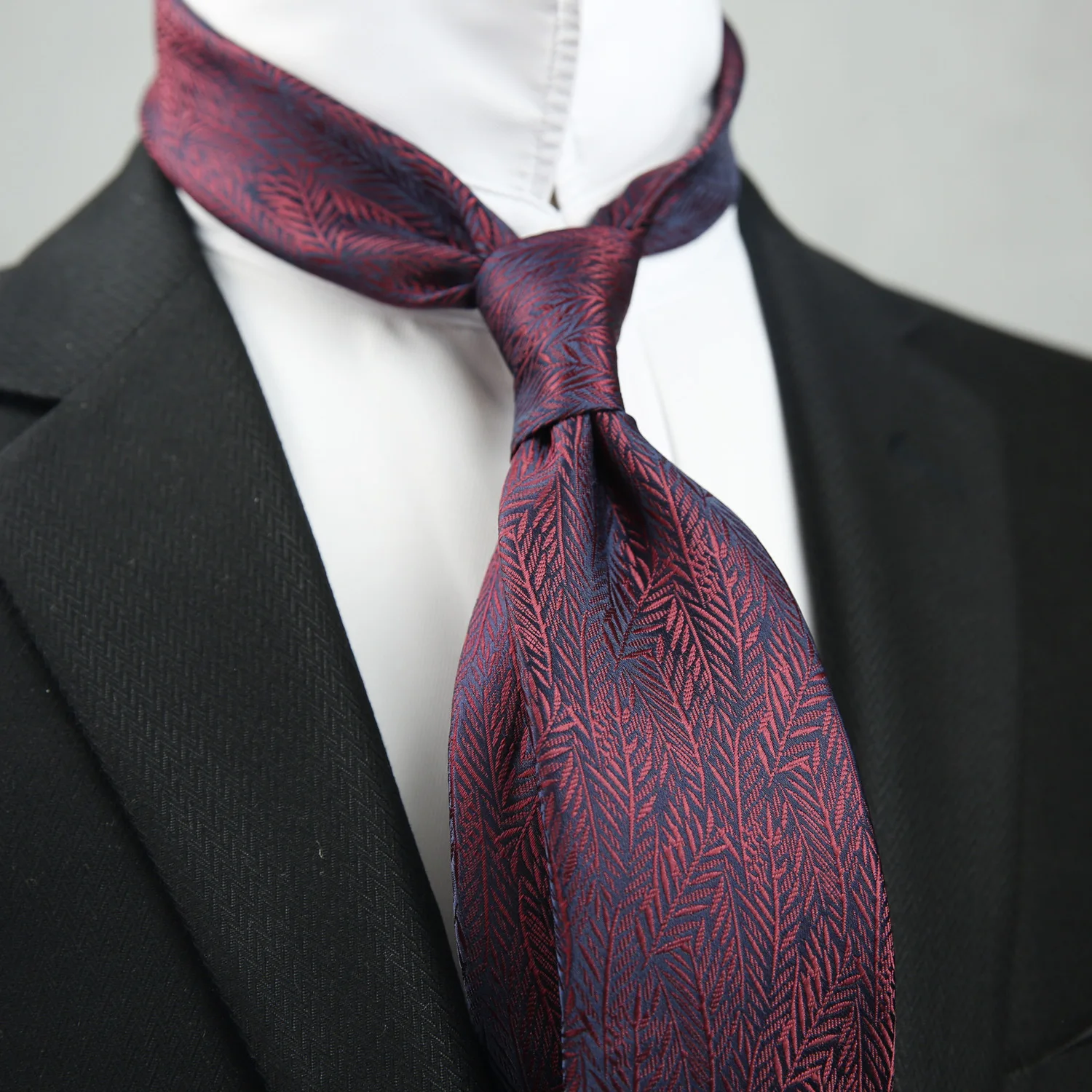 Linbaiway Novelty Floral Print Tie For Men and Women Skinny 8cm Neck Tie For Wedding Party Casual Mens Neckties