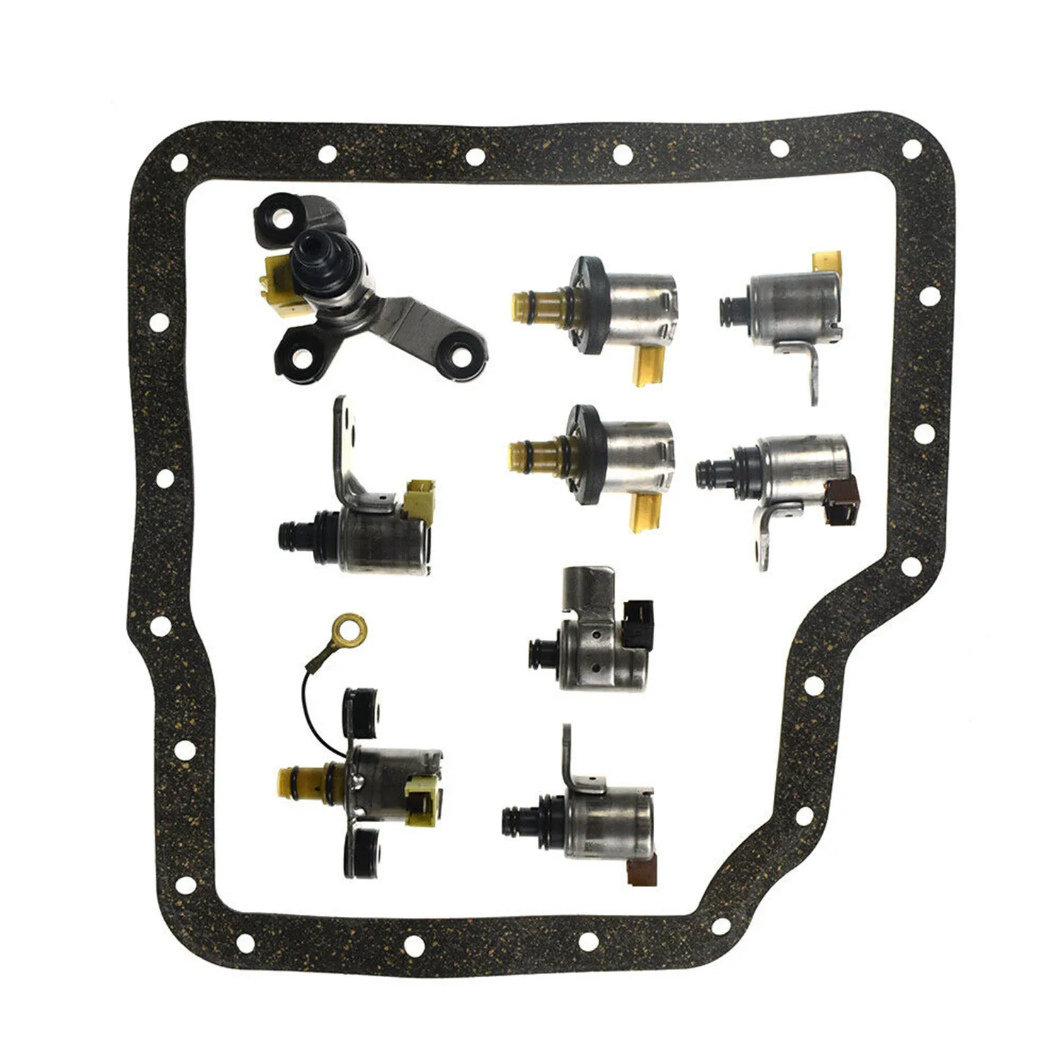 JF506E JA5AEL 5F1J 5F31J Shift Solenoid Set Gasket Transmission For Ford Mazda 02-05 N88 N89 N90 N91 N92 N93 N281 N282 N283 2.5L