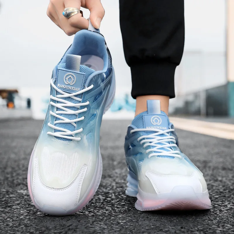 حذاء رياضي جلد طبيعي فاخر