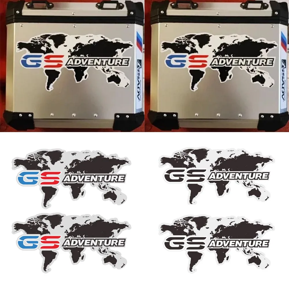 Per Bmw R1150Gs R1150 1150 Moto Tail Top Side Boxs Custodie Panniers Bagagli Adesivi In Alluminio Decalcomanie Adv Gs Adventure