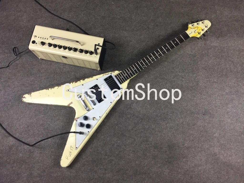 1976JamesHetfieldMetallicKillEmAllWhiteCreamHeavyRelicV