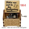 Take Me Out To The Ball Game Hand music box Kids Songs Super Simple Nursery Rhymes for kids boys girls toy gift 3