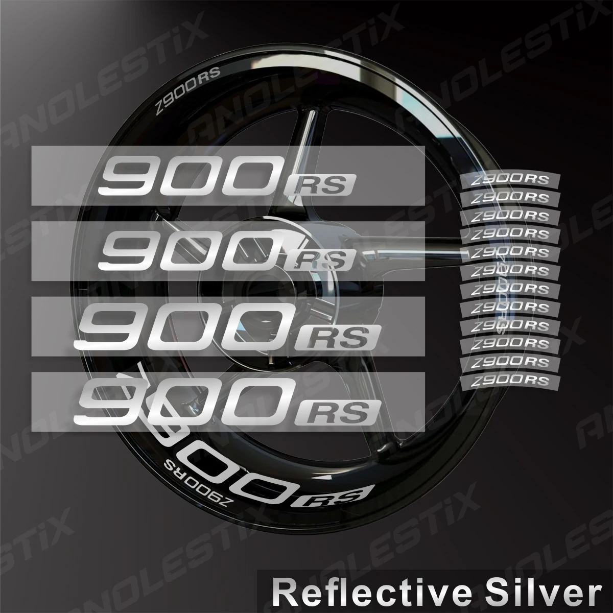 AnoleStix   ݻ ƼĿ  Į  Ʈ , ͻŰ Z900 RS 2019 2020 2021 2022 2023