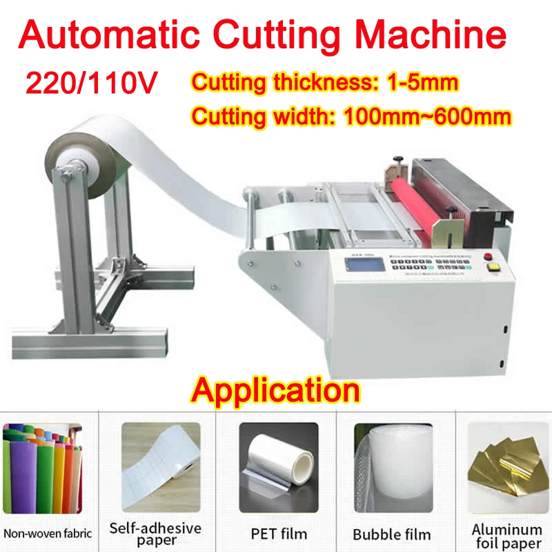 Automatic Cloth Tape Cutting Machine with LCD Screen for Nonwoven