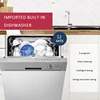 Dishwasher Embedded Multi-program Temperature Adjustment Disinfection Dishwasher 600x570x900mm 2