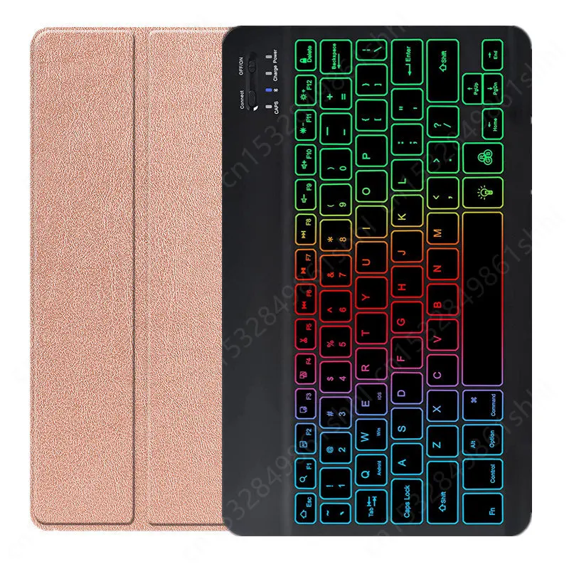 Vibrant Backlit Keyboard Case with Multi-Language Support
