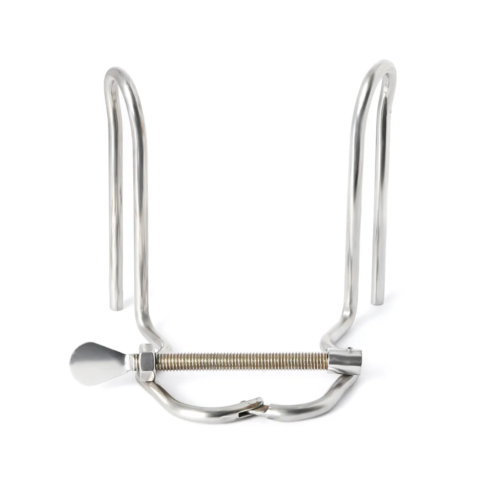 Extreme Vaginal Speculum Mirror Adult Metal Anus Pussy Dilator Anal SM toy For Woman butt Expansion Device Дилдо