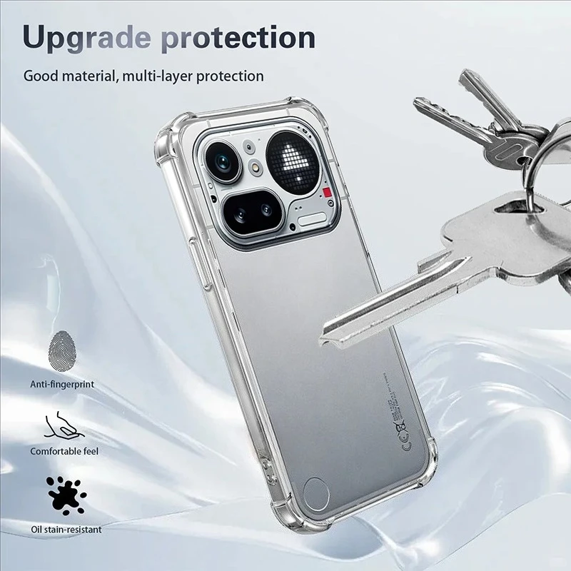 Air Cushion Shockproof Silicone TPU Back Cover
