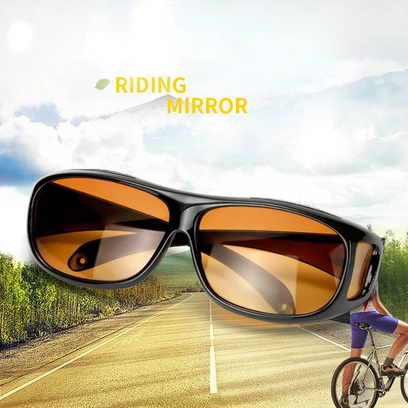Anti-Glare Night Vision Driver Goggles Fashion Sunglasses Cycling Goggles Night Driving Enhanced Light Glasses Car Accessries