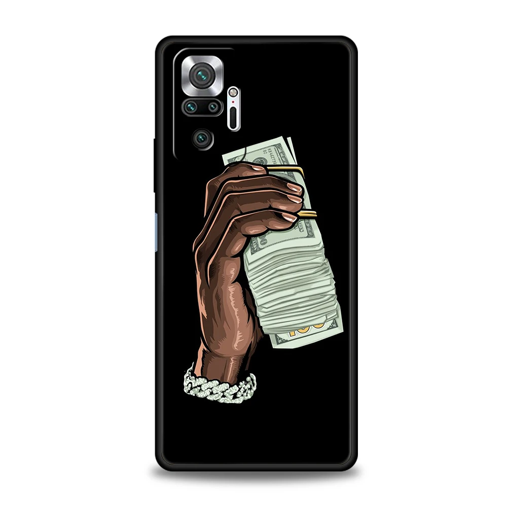USD Dollar Cash Luxus Handyhülle für Redmi 14C 10C Note 14 13 12 10 11 Pro Plus 7 8T K40 K50 Gaming Pro Plus 5G TPU Shell – Detail 4
