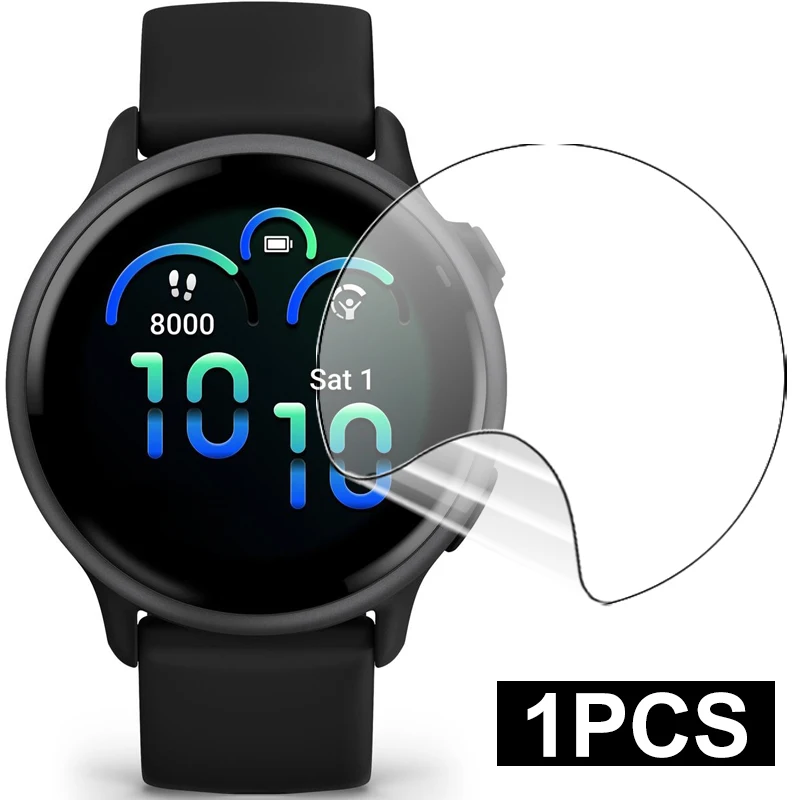 Premium Hydrogel TPU Screen Protector for Smartwatches - Anti-Scratch Soft Film