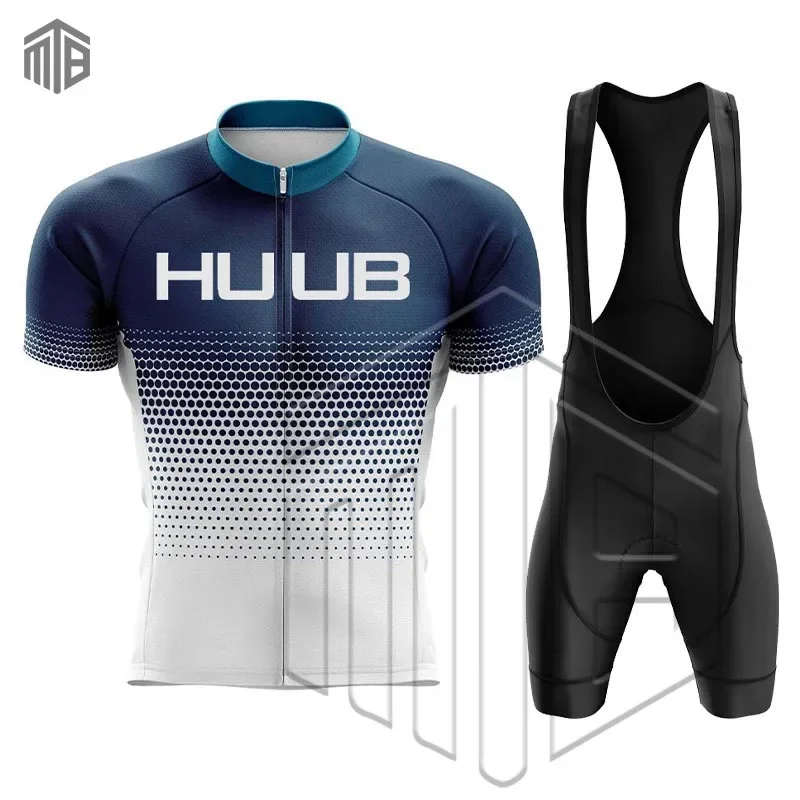 HUUB Cycling Jersey Set MTB Bike Kits Clothing Short Sleeves Cycling Clothing Shirt Bicycle Clothes Ropa Ciclismo Hombre Maillot